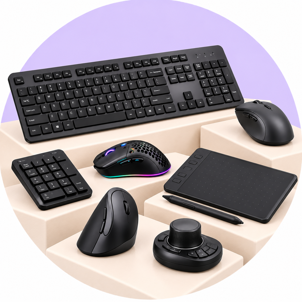 Keyboards, Mouses & Input Devices