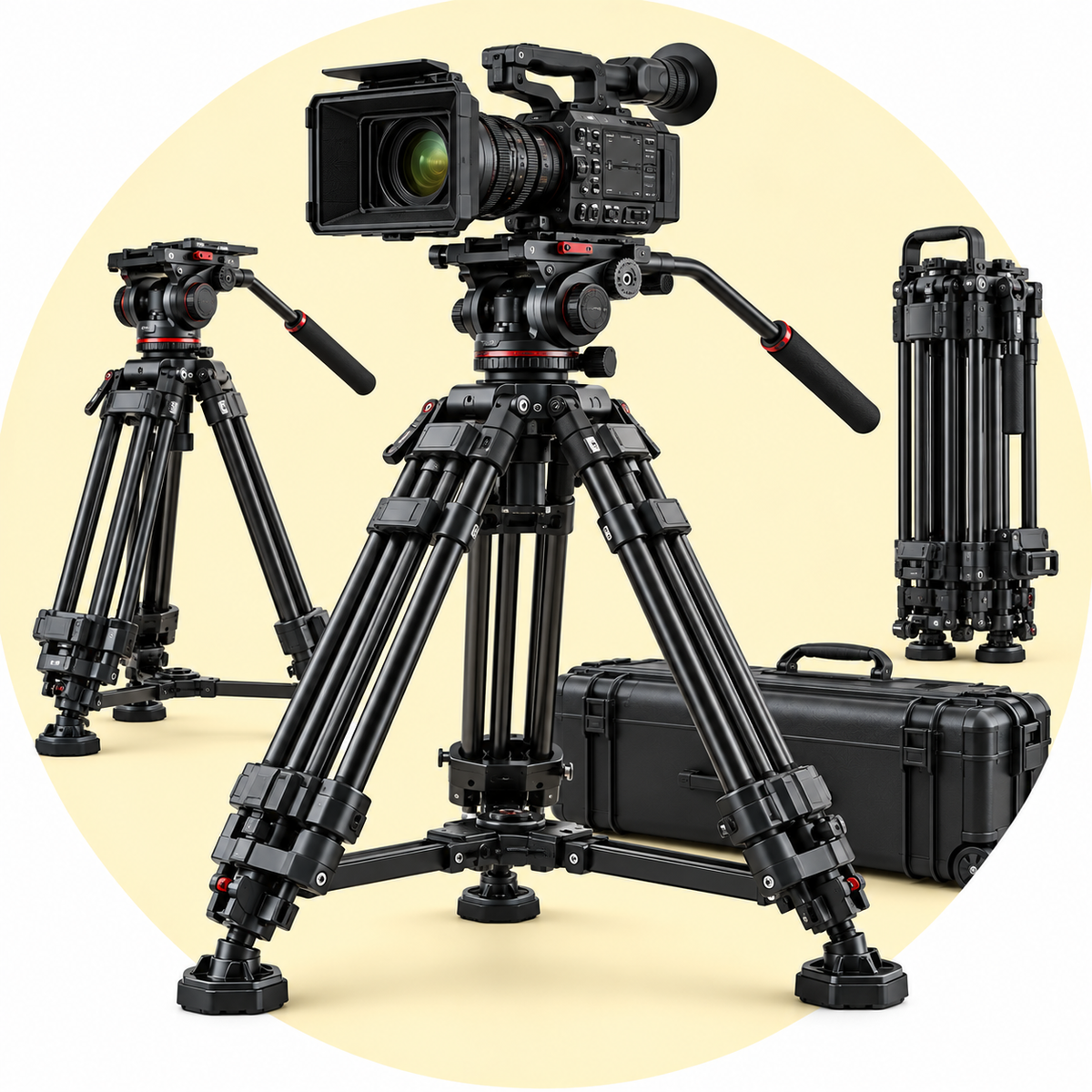 Heavy-Duty Tripods