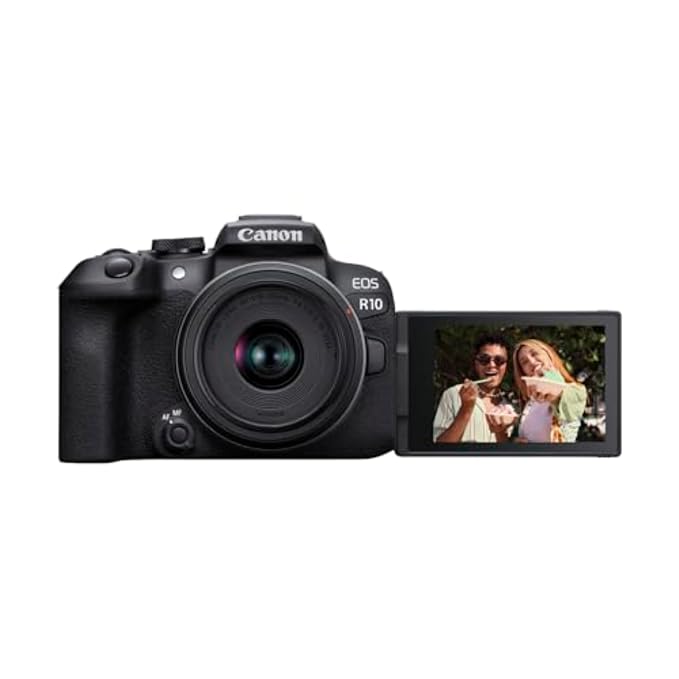 EOS R10 RF-S 18-45mm f/4.5-6.3 IS STM Lens Kit