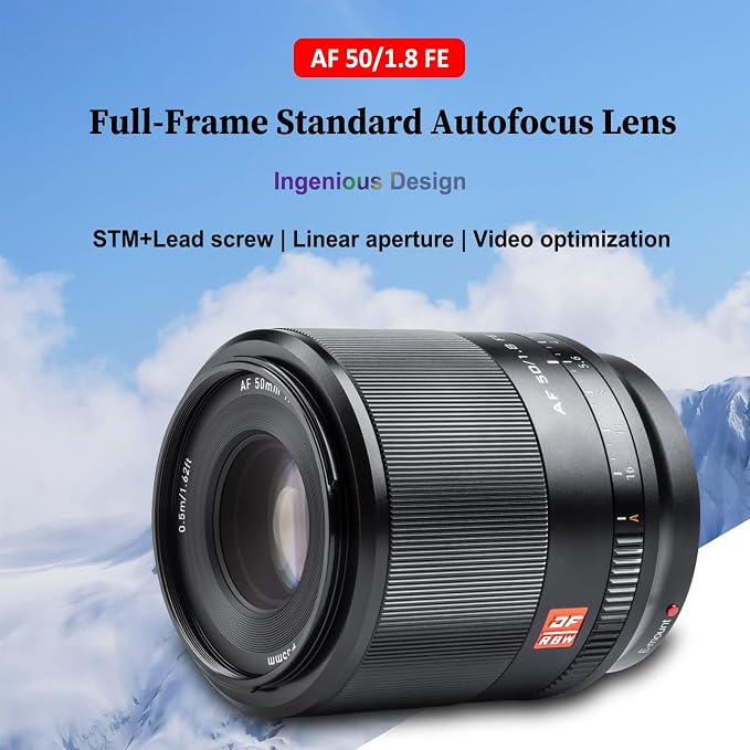 VILTROX AF 50mm F1.8 STM (E-Mount)