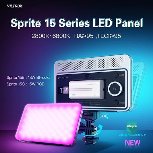 VILTROX LED Light – Sprite 15C