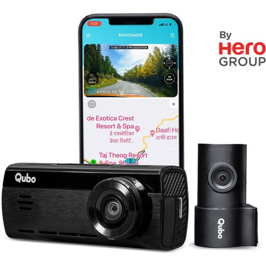 QUBO Dashcam Pro 4K Full Kit – Black N (HCASV004)