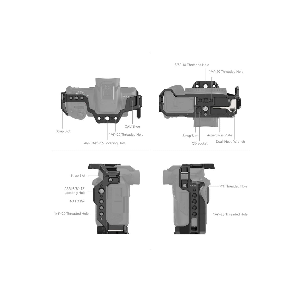 SmallRig Cage (4214) for Canon EOS
