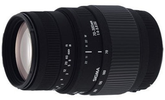 Sigma 70–300mm f/4–5.6 DG Macro (Canon EF mount)